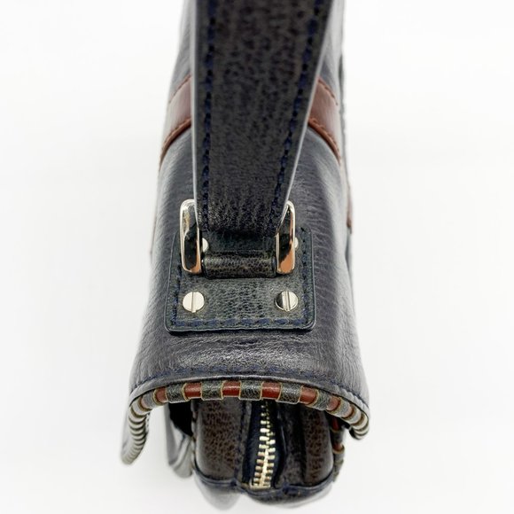 BOTKIER Purple Leather Crossbody Bag - Picture 10 of 15